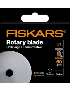 Hoja rotativa Fiskars Titanium Ø60 mm
