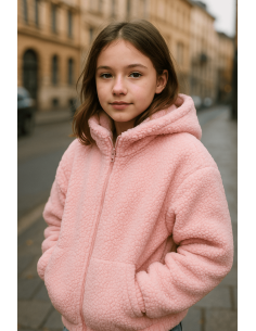Tejido polar - Rosa bebé 2