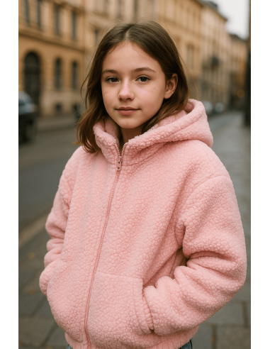 Tejido polar - Rosa bebé