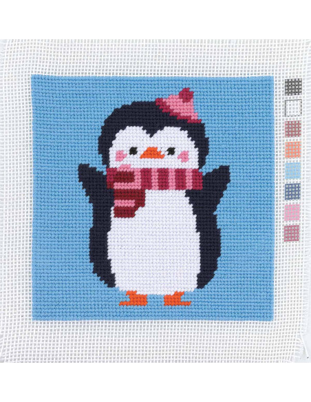 Mi primer kit de tapicería - Pingüino