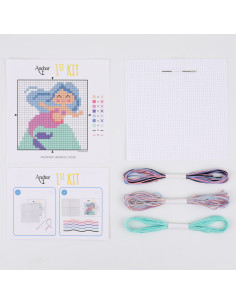 Mi primer kit de punto de cruz - Sirena 2