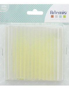 Barras de pegamento transparentes para pistola x60