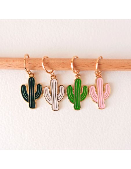 Juego de 4 marcadores de punto - Cactus