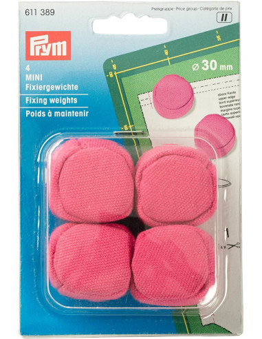 Peso a mantener MINI 30 mm rosa