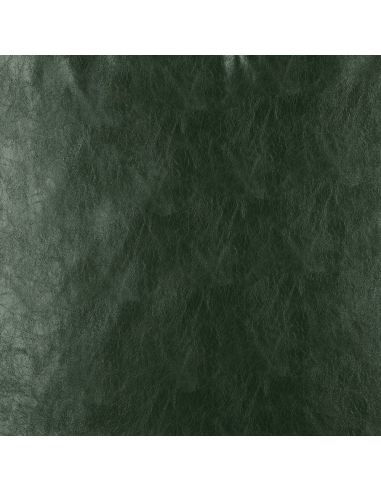 Tejido de imitación elástico brillante para confección - Verde inglés