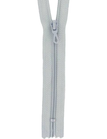 Cremallera de nylon - Gris gaviota