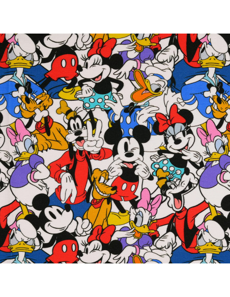 Tela de jersey Disney - Mickey y sus amigos