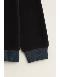 Tejido de punto ribete lurex - Denim lurex plata 2