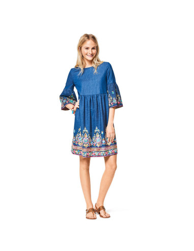 Patrón de vestido - Burda 6401