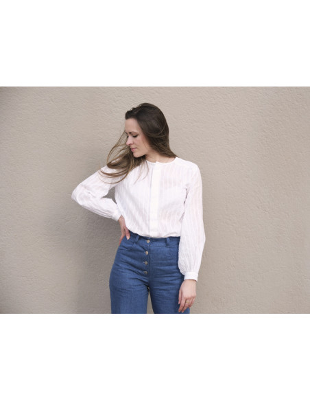 Patrón de camisa Maritza - Cha´ Coud