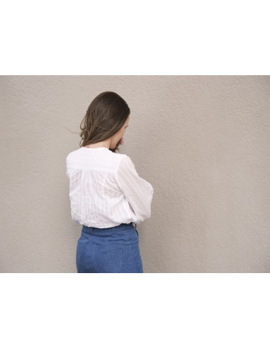 Patrón de camisa Maritza - Cha´ Coud