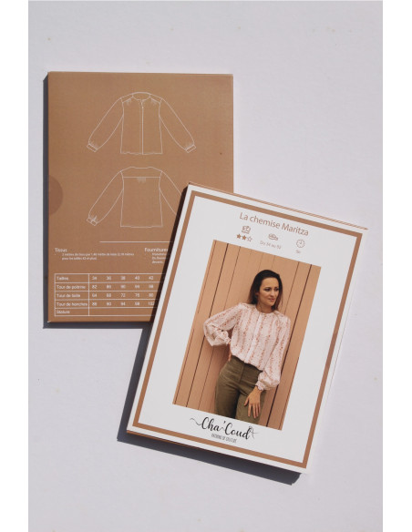 Patrón de camisa Maritza - Cha´ Coud