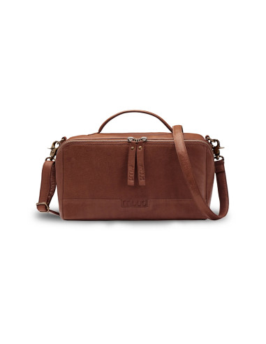 Bolso bandolera Muud Cleo midi - Marrón Intenso