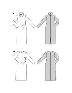 Patrón de vestido - Burda 5684 2