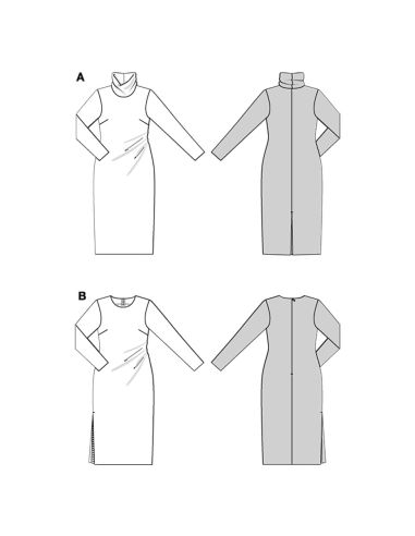 Patrón de vestido - Burda 5684