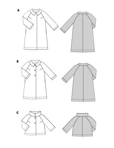 Patrón de abrigo y chaqueta - Burda 5688 2