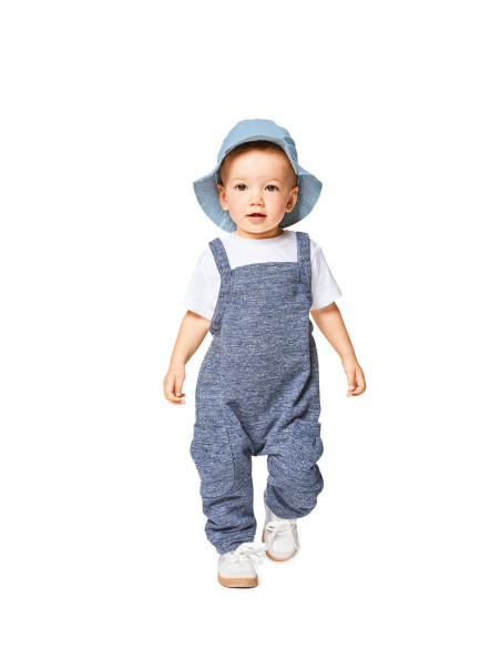 Patrón de peto - Burda 9337