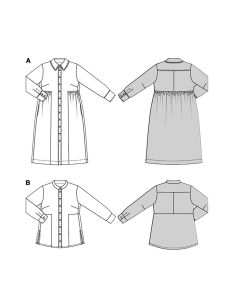 Patrón de vestido y blusa - Burda 5693 2