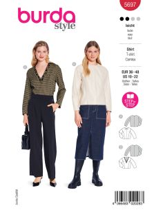 Patrón de camiseta - Burda 5697