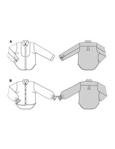 Patrón de blusa - Burda 5700 2