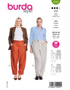 Patrón de pantalón - Burda 5703