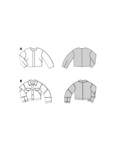 Patrón de chaqueta - Burda 5711 2