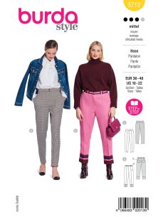 Patrón de pantalón - Burda 5712