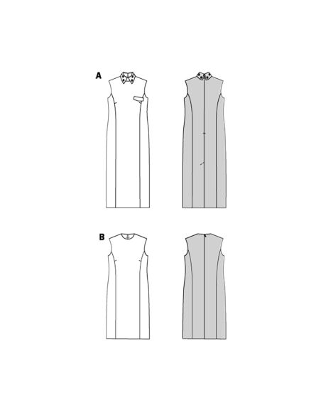 Patrón de vestido - Burda 5713