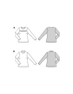 Patrón de camiseta - Burda 5717 2