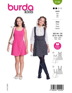 Patrón de vestido - Burda 9198