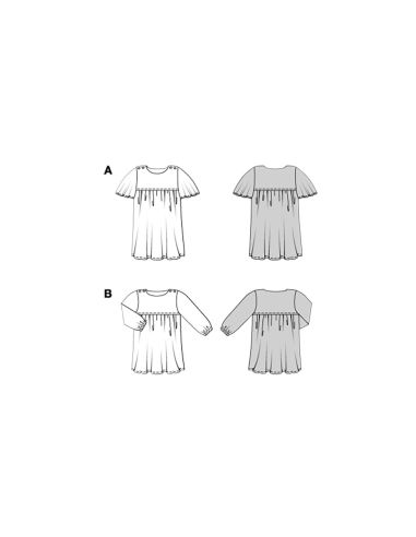 Patrón de vestido - Burda 9201