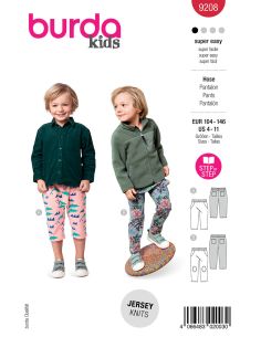 Patrón de pantalón - Burda 9208