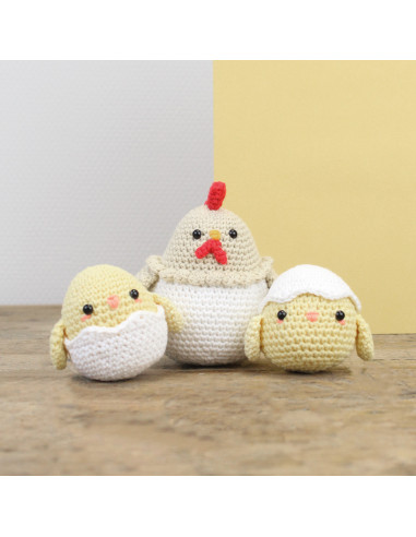 Kit crochet - Tina la poule