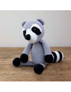 Kit de crochet - Lyanna el mapache 2