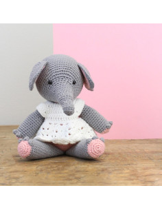 Kit de crochet - Olga la elefanta