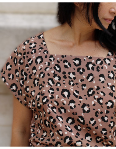 Tejido popelina de viscosa Mocha - My Dress Made