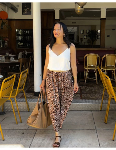 Tejido popelina de viscosa Mocha - My Dress Made