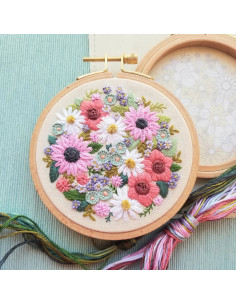 Kit de bordado - Muestrario de flores silvestres 2