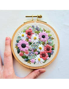 Kit de bordado - Muestrario de flores silvestres