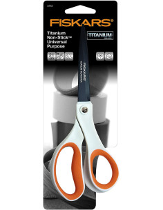 Tijeras universales antiadherentes de titanio Fiskars 21 cm 2