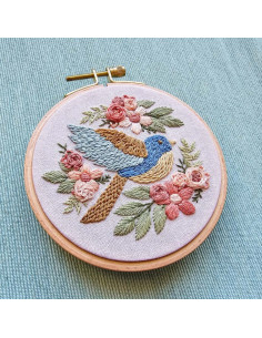 Kit de bordado - Muestrario Bluebird
