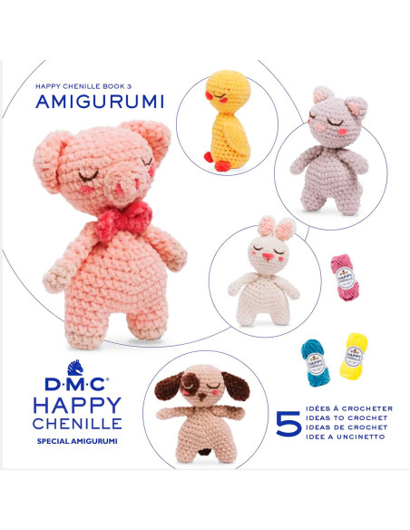 Folleto DMC happy chenille especial amigurumi - 3