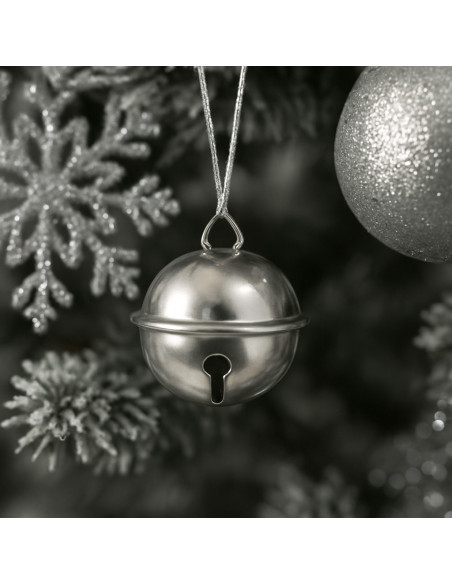 Cascabeles de plata - 17 mm