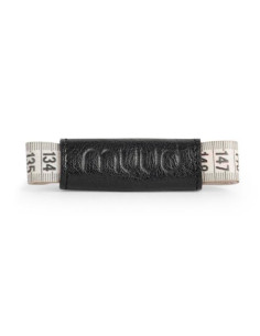 Funda de protección de cuero para cinta métrica Muud Enya - Negro 2