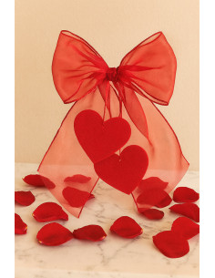 Tejido organza - Rojo 2