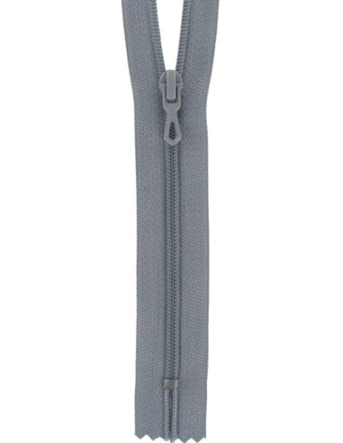 Cremallera de nylon - Gris oscuro