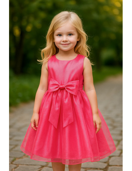 Tela de organza - Fucsia