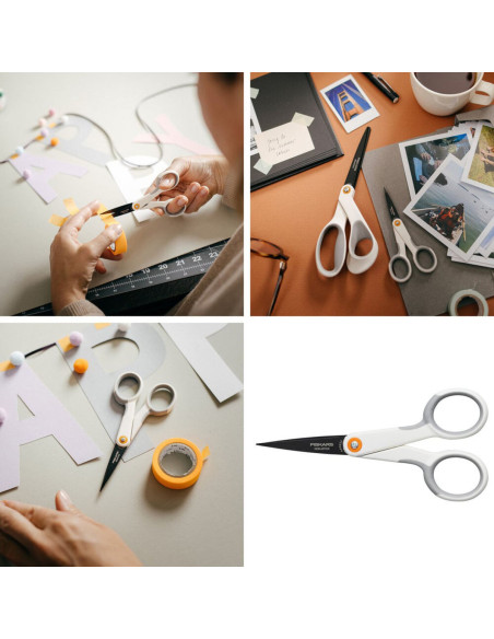 Tijeras Fiskars antiadherentes Micro-tip 13 cm