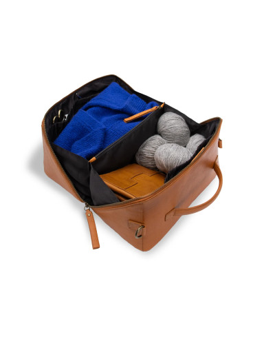 Bolso bandolera Muud Cleo midi - Whisky