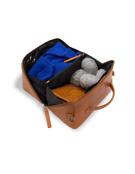 Bolso bandolera Muud Cleo midi - Whisky